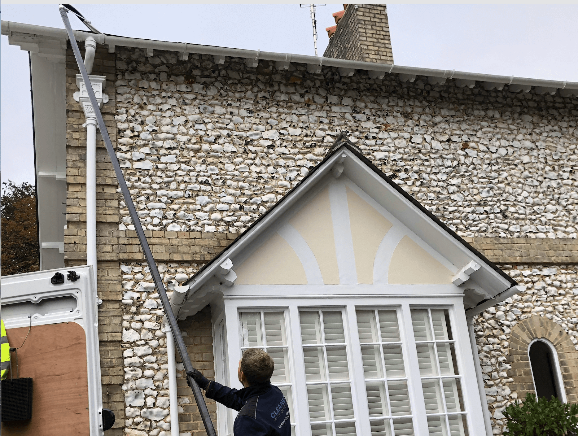Professional gutter cleaning tools and equipment used by The Roof Moss Cleaners in Princes Risborough